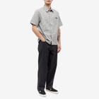 Flowers Men's Figment Check Short Sleeve Shirt in Blue