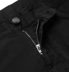 Canali - Black Stretch-Cotton Twill Trousers - Black