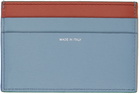 Paul Smith Green & Multicolor Straw Card Holder