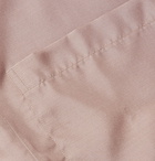 Brioni - Camp-Collar Silk Shirt - Pink