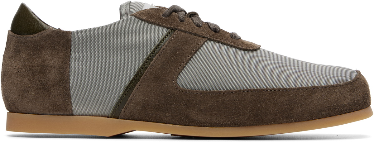 OUR LEGACY Green & Brown Sneak In Sport Sneakers