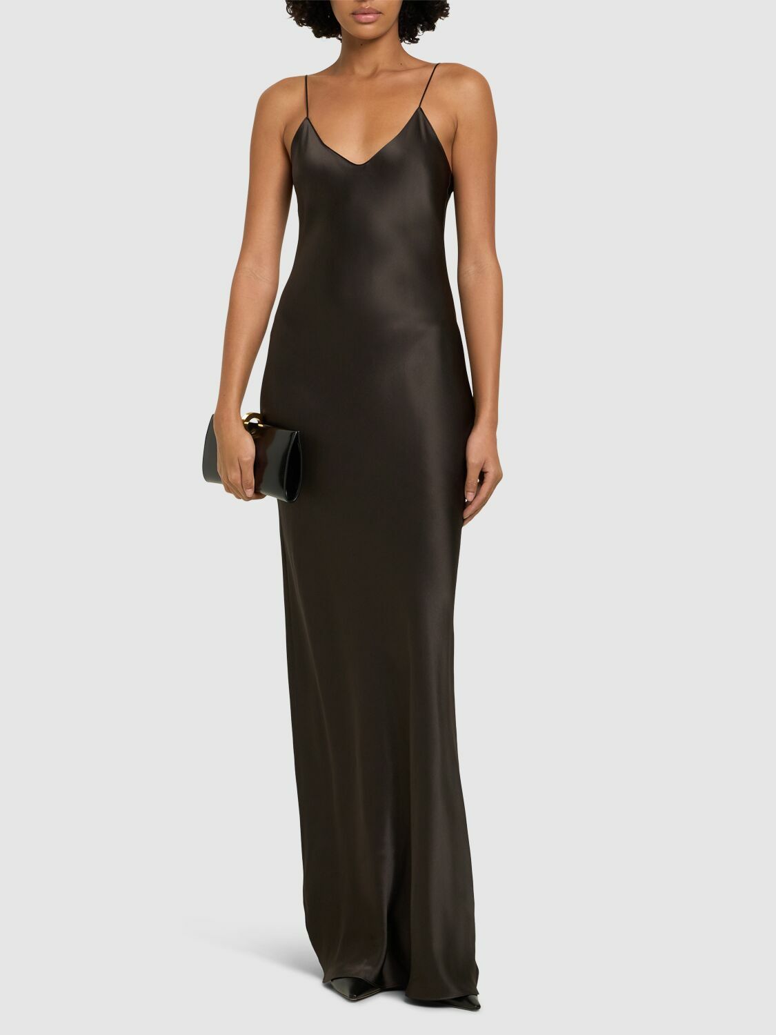 NILI LOTAN Cami Silk Long Dress Nili Lotan