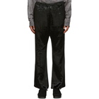 Needles Black Velvet Cowboy Trousers