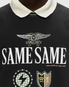 Martine Rose Polo Neck Crew Black Sweatshirts