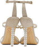 Sophia Webster Gold Rosalind Heeled Sandals