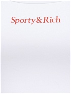 SPORTY & RICH Serif Logo Sport Tank Top
