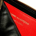 Comme des Garçons SA3100HL Huge Logo Wallet in Red