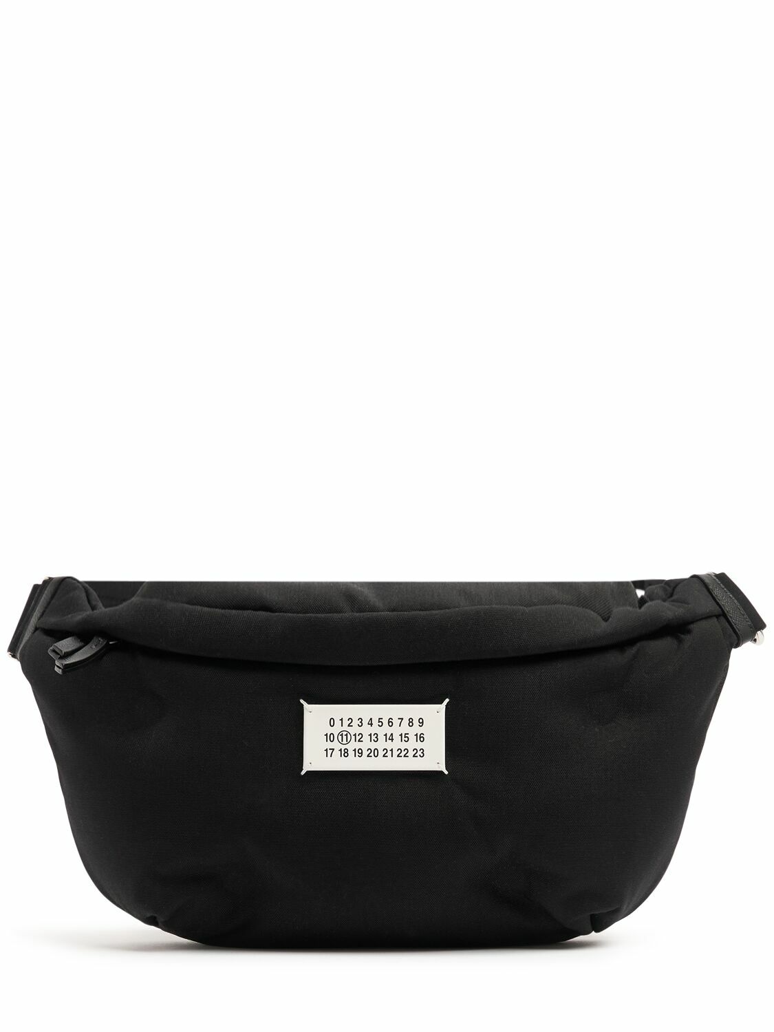 Maison Margiela - Glam Slam Logo-Appliqued Leather-Trimmed