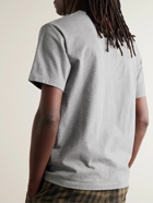 KENZO - Logo-Print Cotton-Jersey T-Shirt - Gray