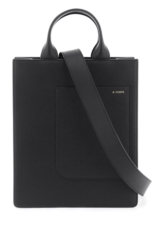 Photo: VALEXTRA small 'boxy' tote bag Brown