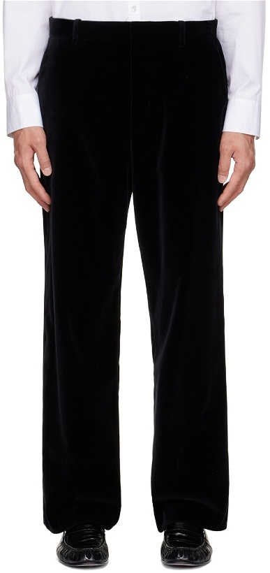 Photo: The Row Black Gustavo Trousers