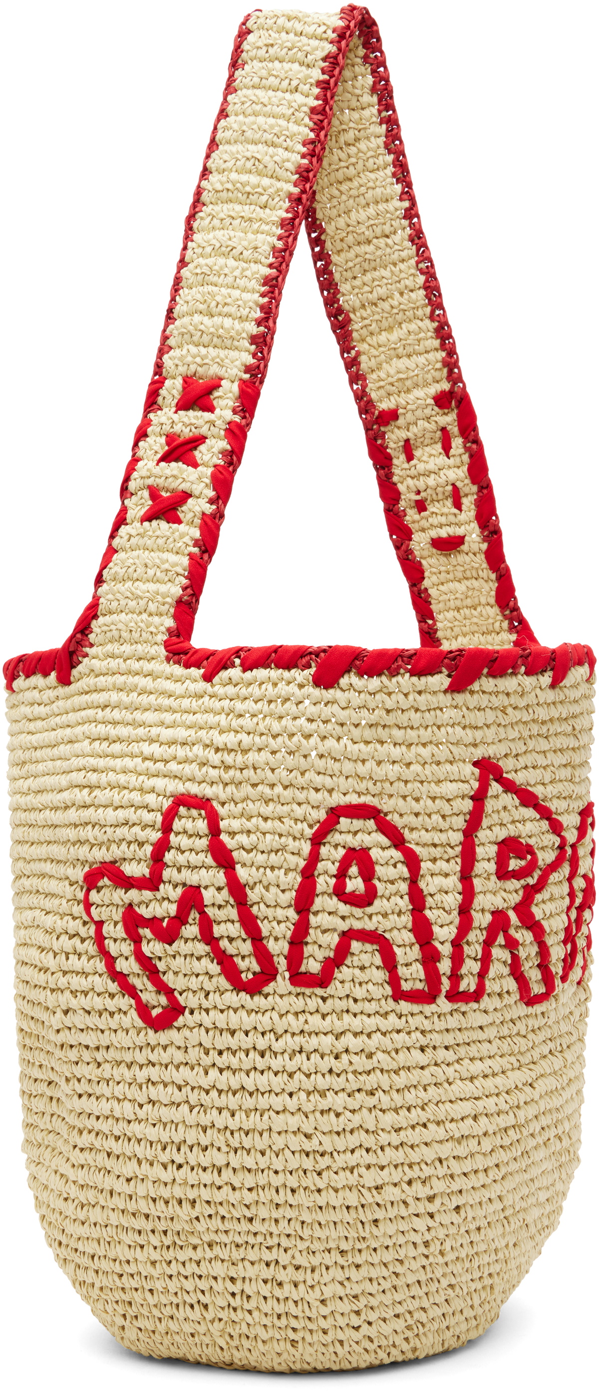 Marni Beige Nassa Medium Tote