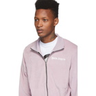Palm Angels Pink Chenille Track Jacket