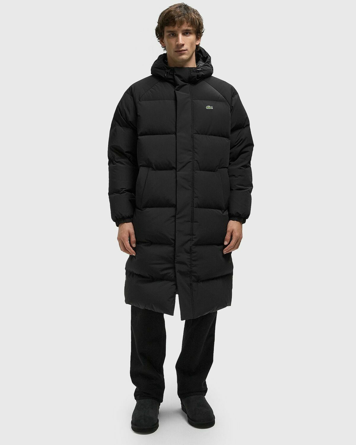 Lacoste PUFFER JACKET Black Mens Down & Puffer Jacket