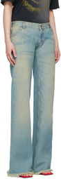 FAL-ASH Blue Washed Jeans