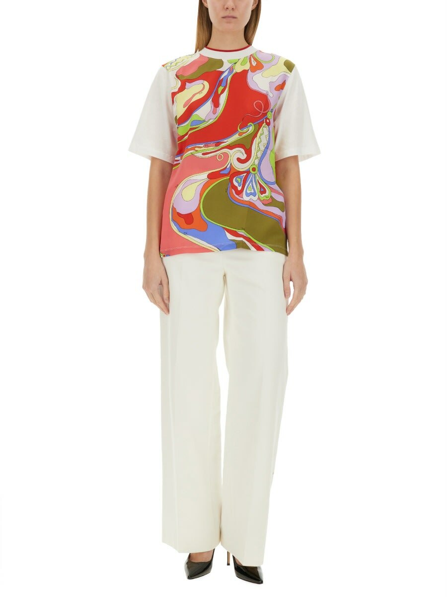 Pucci T-shirt With Print Emilio Pucci