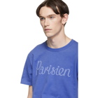 Maison Kitsune Blue Parisien T-Shirt