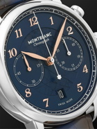 Montblanc - Star Legacy Limited Edition Automatic Chronograph 42mm Stainless Steel and Alligator Watch, Ref. No. 129626