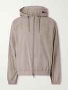 Herno - Hooded Shell Blouson Jacket - Neutrals