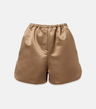 The Frankie Shop Adia satin shorts