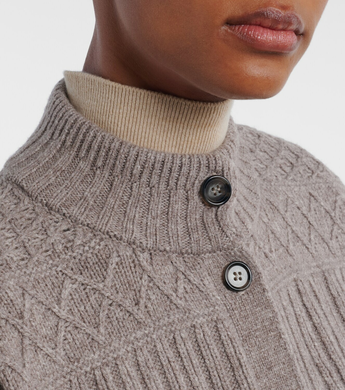 Altuzarra Amory cable-knit wool-blend cardigan