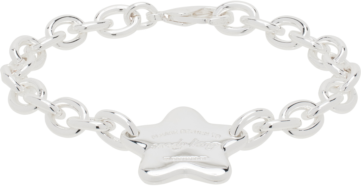 送料関税込☆Sandy Liang Star Charm Bracelet Sandy Liang Silver Star Charm Bracelet Sandy Liang