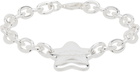Sandy Liang Silver Star Charm Bracelet