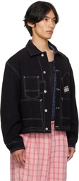 Story mfg. Black Station Denim Jacket