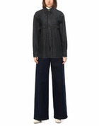 Alberta Ferretti Womens Denim shirt in Black