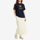 Adidas X Brain Dead T-Shirt in Collegiate Navy