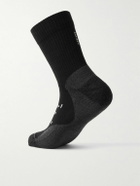 Satisfy - Stretch Merino Wool-Blend Socks - Black