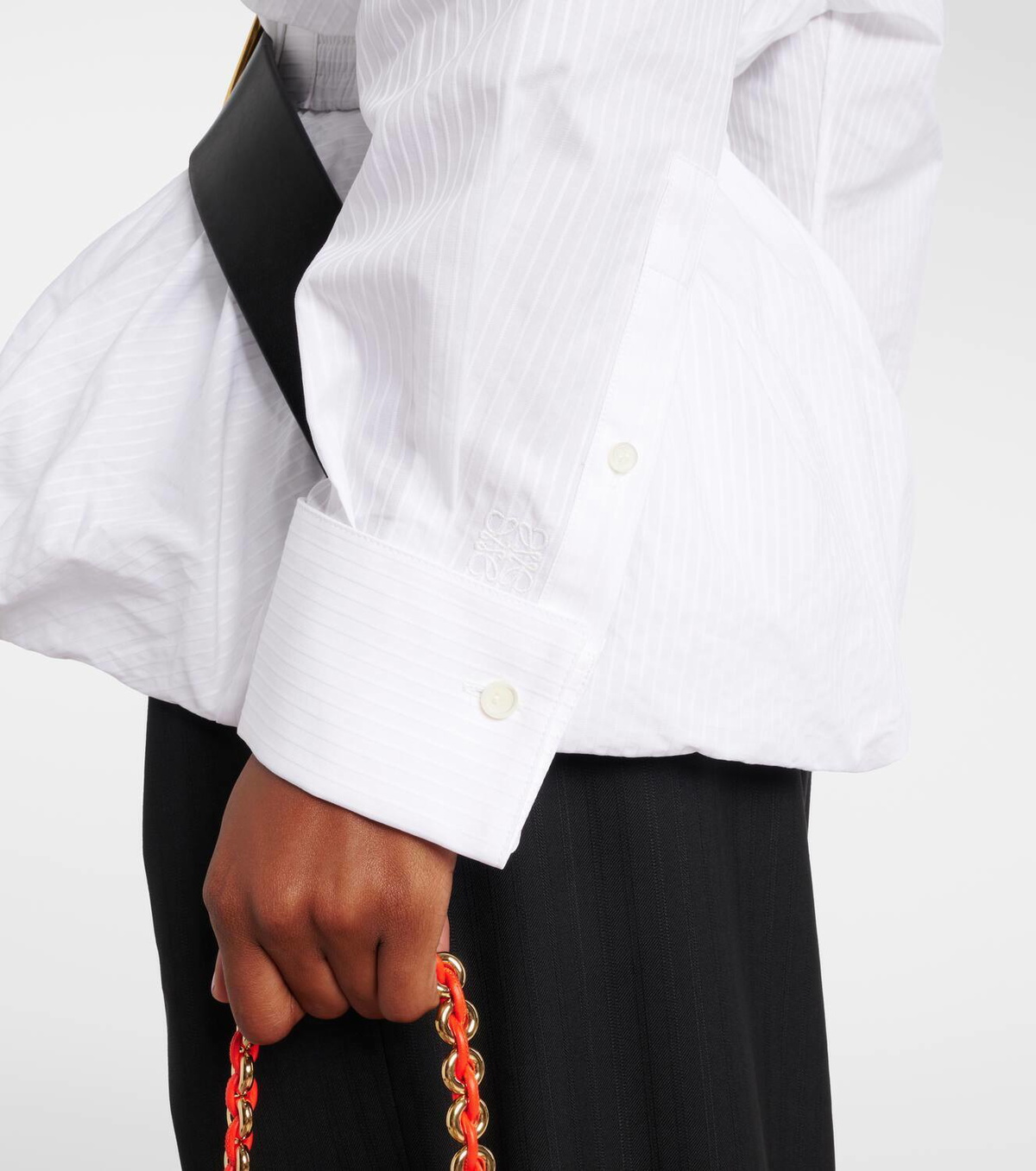 Loewe Belted cotton shirt Loewe