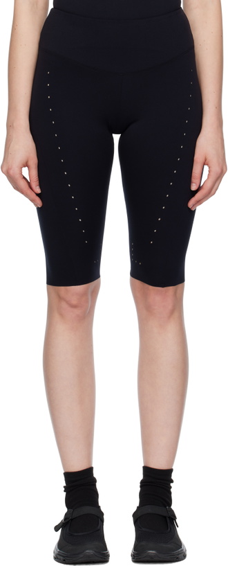Photo: ROA Black Compression Biker Sport Shorts