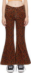 ERL Red Floral Trousers