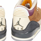 Air Jordan Men's 3 Retro SE Sneakers in Archaeo Brow/Cement Grey