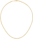 Tom Wood Gold Spike Chain Necklace