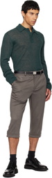 Rier Gray Knickerbocker Shorts