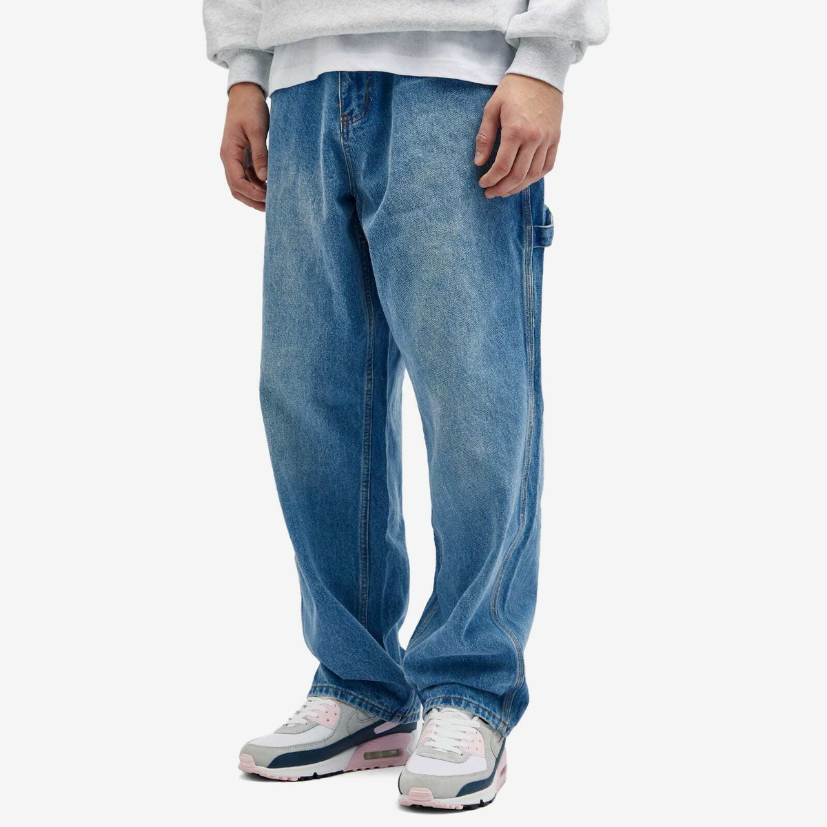 【BUTTER GOODS】 Weathergear Heavy Weight Denim Jeans Indigo Butter Goods Weathergear Heavy Weight Denim Jeans Dark Indigo