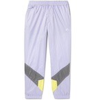 Flagstuff - Logo-Embroidered Tech-Shell Track Pants - Purple