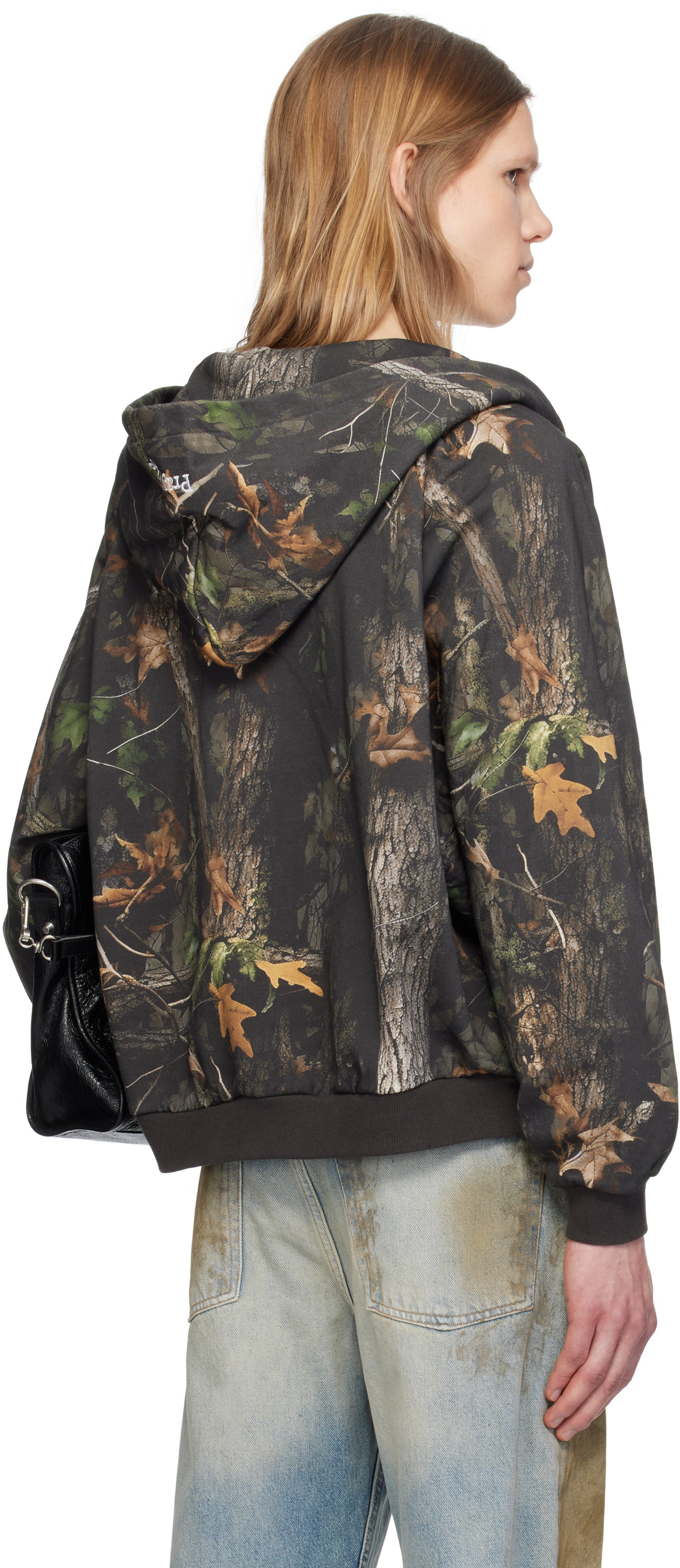 Praying Brown Horseman Zip Hoodie