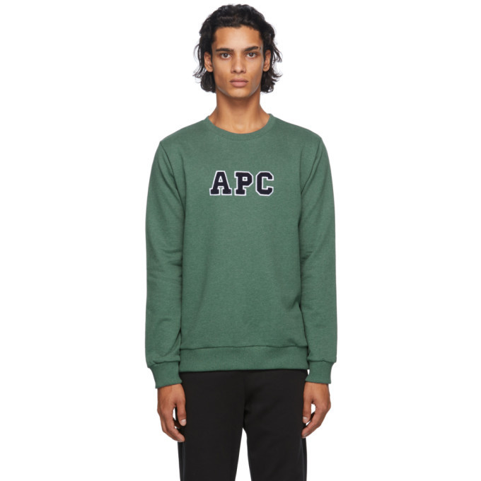 Photo: A.P.C. Green Malcolm Sweatshirt