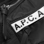 A.P.C. Large Repeat Logo Waist Bag