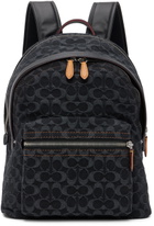 Coach 1941 Black Charter Denim Backpack