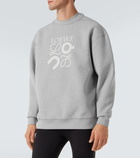 Loewe x On logo jersey sweatshirt