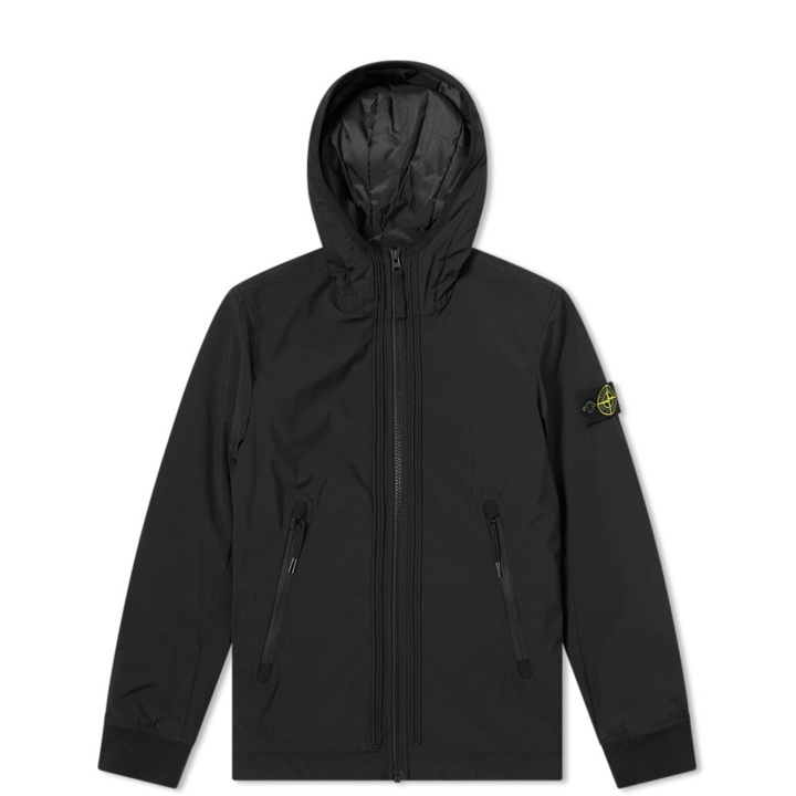 Photo: Stone Island Junior Primaloft Soft Shell Hooded Jacket