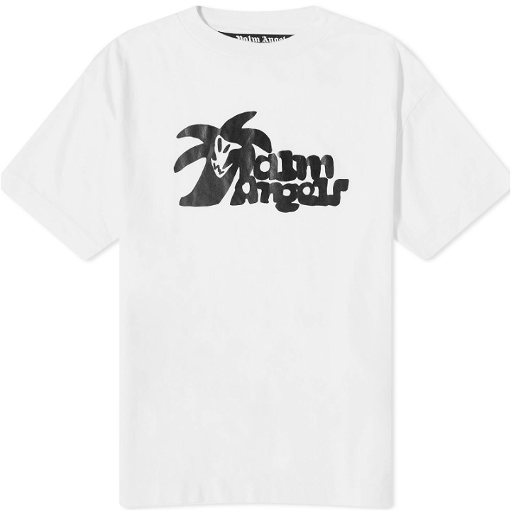 Photo: Palm Angels Men's Hunter T-Shirt in White