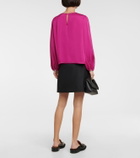 Velvet - Satin top