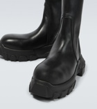 Rick Owens Bozo Tractor leather ankle boots
