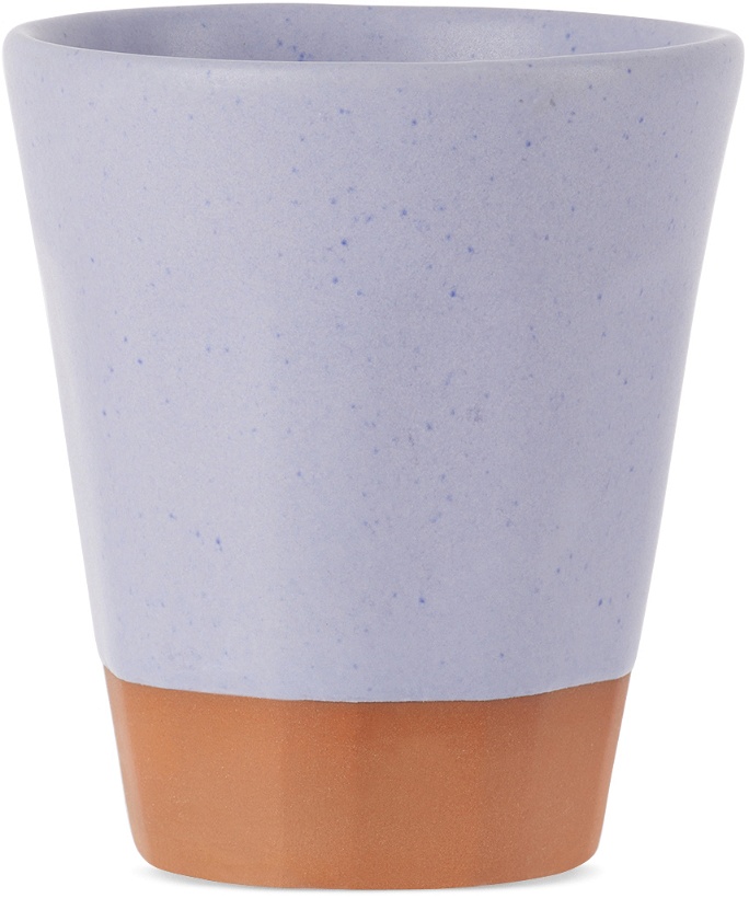 Photo: BKLYN CLAY SSENSE Exclusive Purple Faceted Tumbler