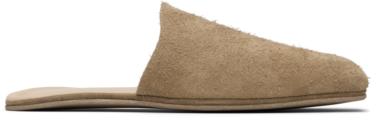 OUR LEGACY Beige Cigarr Slippers